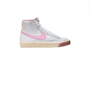 Nike Youth Blazer Mid 77 White and Pink Sneakers